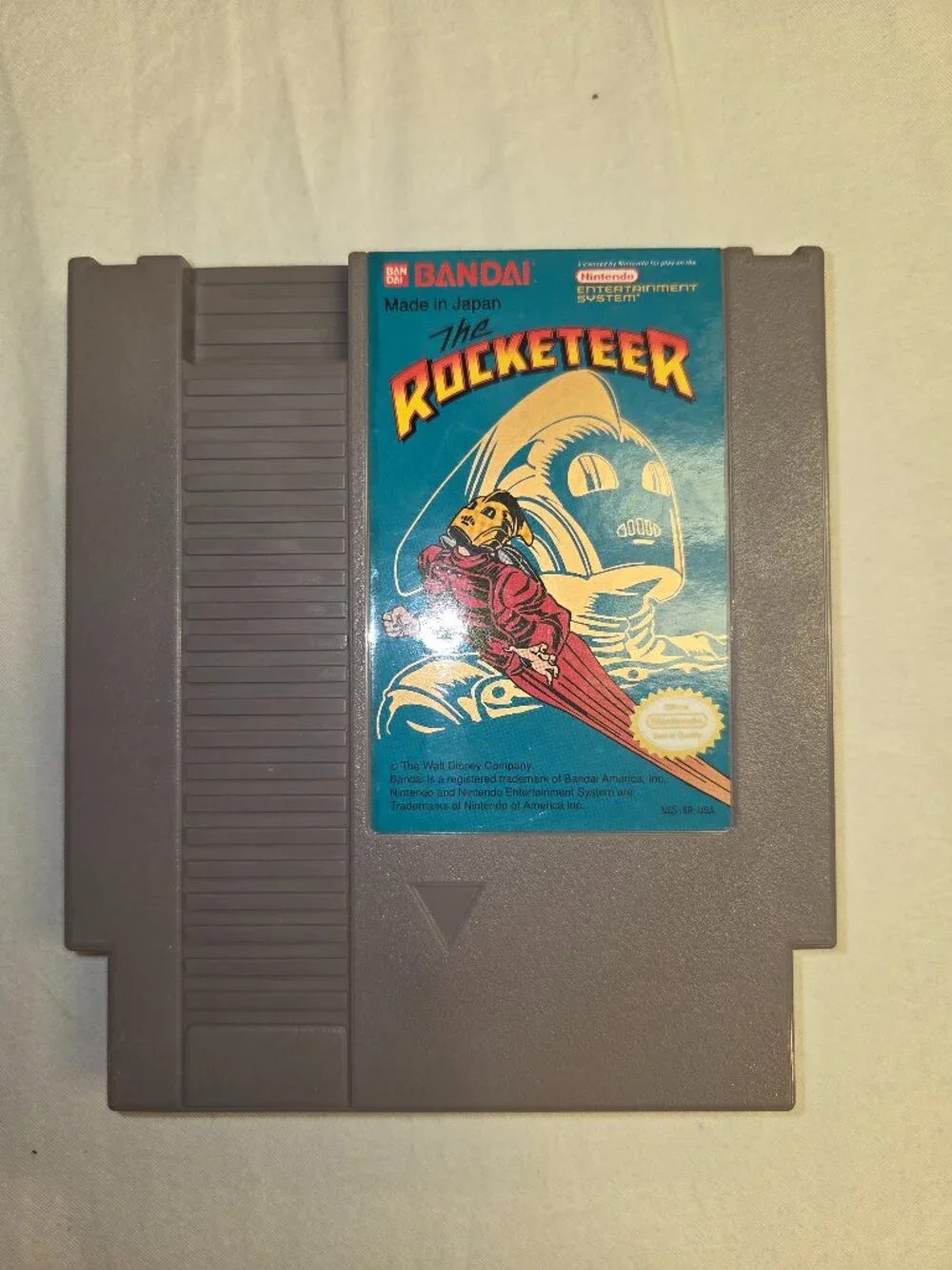 NES The Rocketeer for Regular Nintendo tested working.